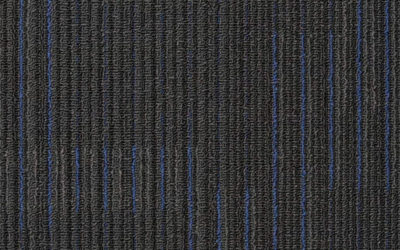 NFD Arizona Carpet Tiles Oxford Blue On Black