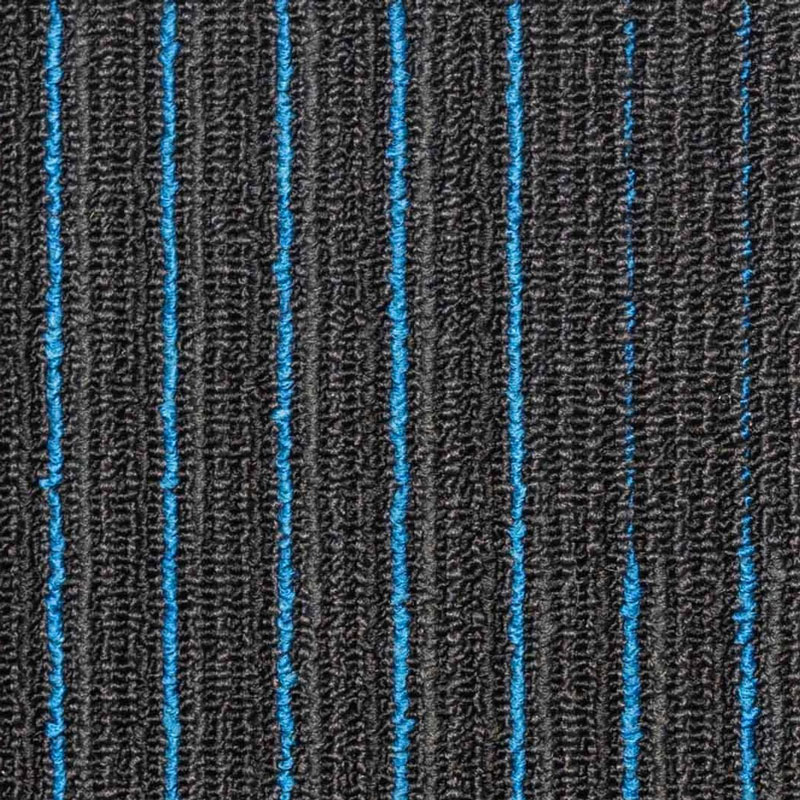 NFD Arizona Carpet Tiles Sapphire On Black