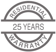 25 years warranty
