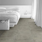 Interface Textured Stone Loose Lay Vinyl Planks Cool Polished Cement