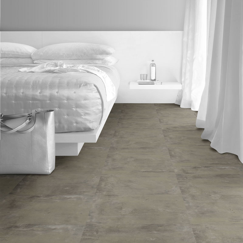 Overview Interface Textured Stone Loose Lay Vinyl Planks Warm Polished Cement