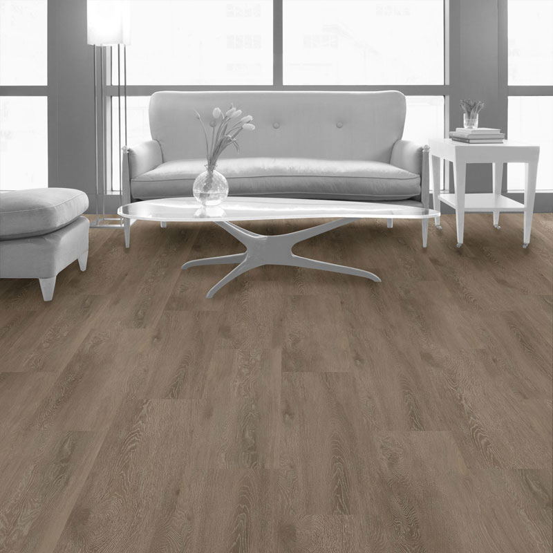 Interface Textured Woodgrains Loose Lay Vinyl Planks Antique Dark Oak