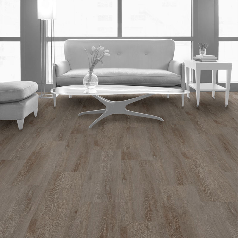 Interface Textured Woodgrains Loose Lay Vinyl Planks Charcoal Dune