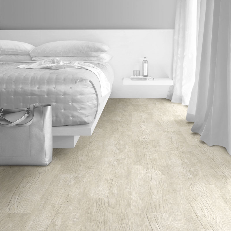 Interface Textured Woodgrains Loose Lay Vinyl Planks White Wash