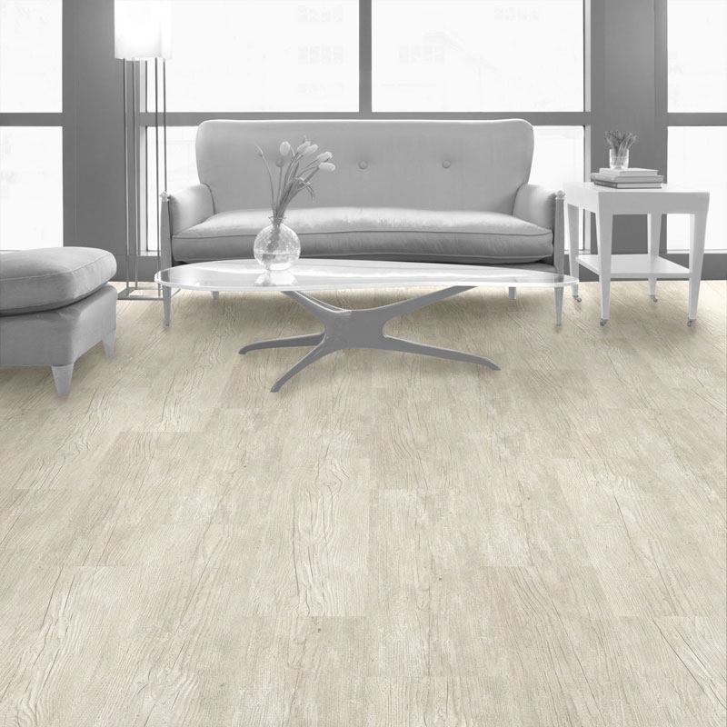 Interface Textured Woodgrains Loose Lay Vinyl Planks White Wash