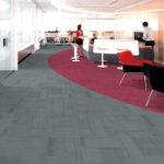 Airlay Paragon Carpet Tiles Midnight Green Maroon