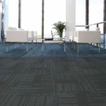Airlay Sierra Carpet Tiles Smoke Cobalt