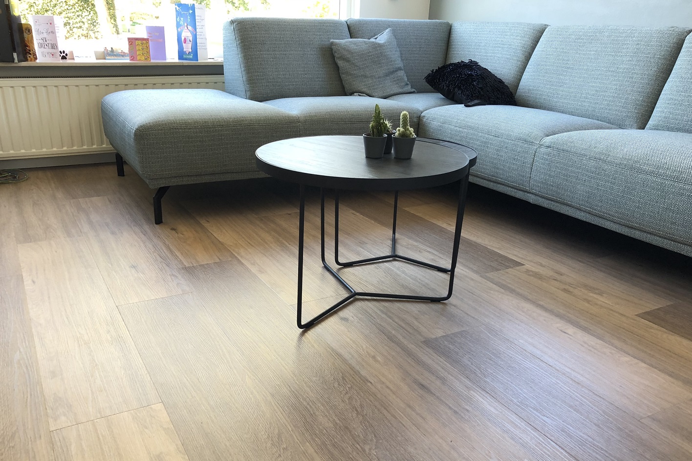 LVT flooring mimics the look of real wood, ceramic or stone flooring