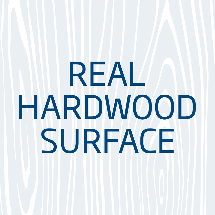 Real Hardwood Surface