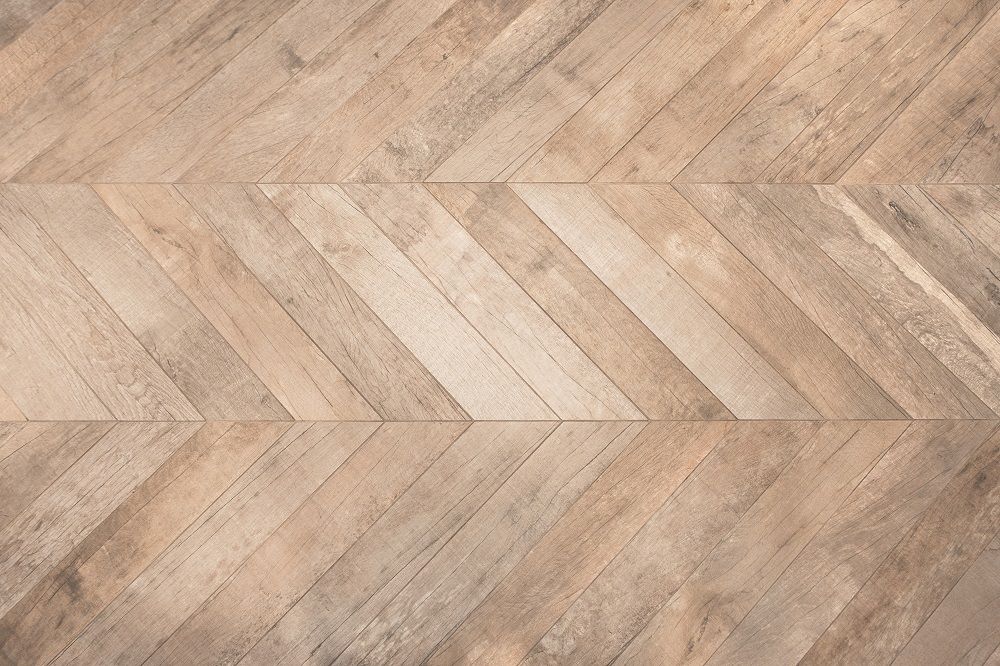 The chevron pattern is only recommended for professional floor layers