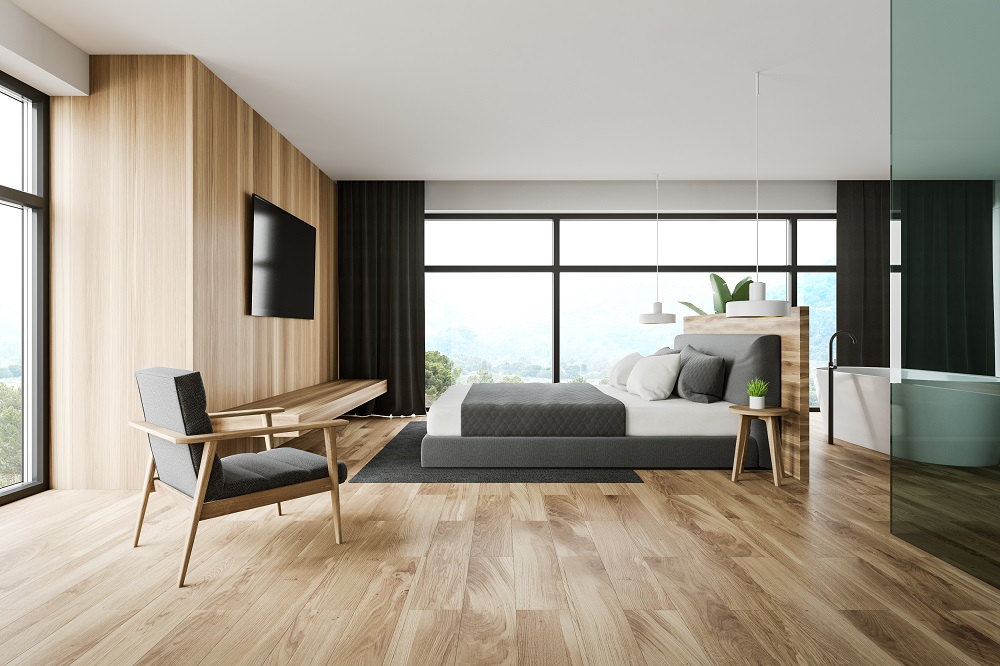 Hybrid flooring mimics the look and feel of real timber