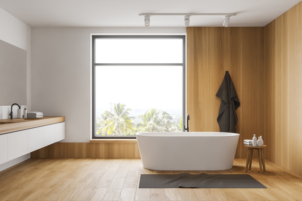 Hybrid planks are ideal for rooms with a lot of moisture (such as bathrooms and laundries)