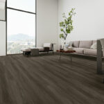 NFD Illusions Loose Lay Vinyl Planks American Walnut in Living Room