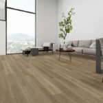 NFD Illusions Loose Lay Vinyl Planks Elmwood in Living Room