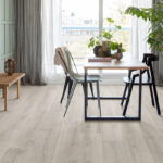 Premium Floors Quick-Step Perspective Nature Laminate Brushed Oak Grey in Living Room