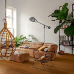 Premium Floors Quick-Step Perspective Nature Laminate Merbau in Living Room
