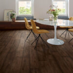 Premium Floors Quick-Step Perspective Nature Laminate Waxed Oak Brown in Living Room