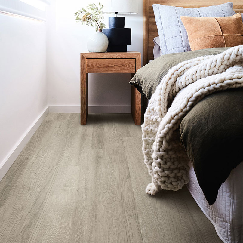 Premium Floors Titan Glue Vinyl Planks Silver Grey Ash