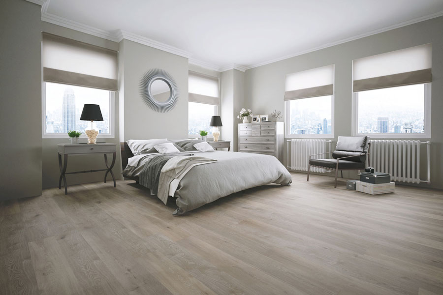 Overview Terra Mater Floors NuCore Lamwood Extreme Laminate Sedale Grey