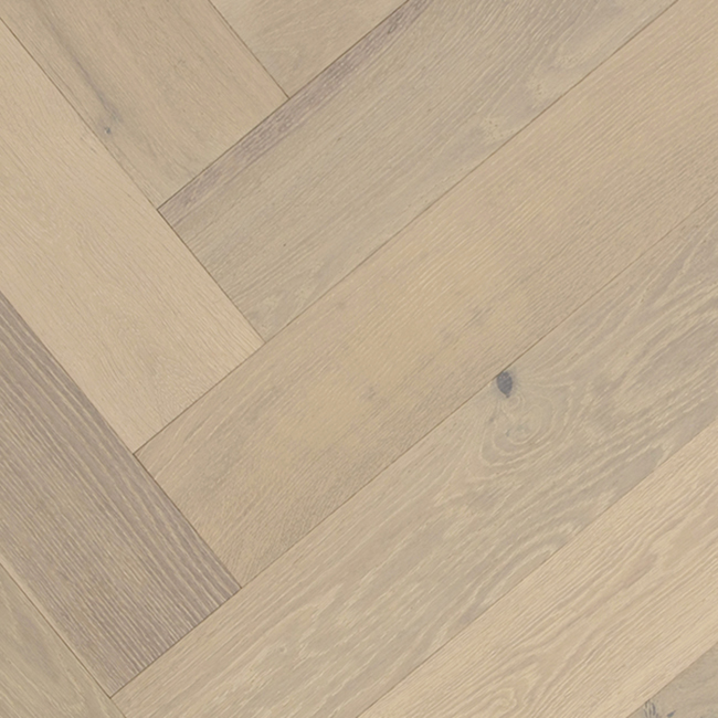 Terra Mater Floors WildOak Lakewood Herringbone Engineered Timber Dove Grey - Online Flooring Store