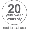 20 year residential warranty