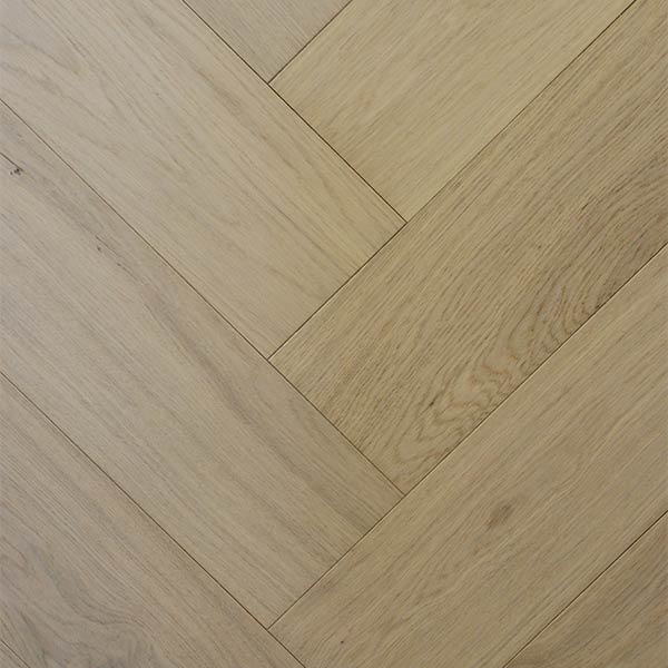 Eco Flooring Systems Swish Oak Natura Herringbone Engineered Timber Danish White Herringbone - Online Flooring Store