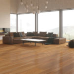 NFD Reaction Loose Lay Vinyl Spotted Gum in Living Room
