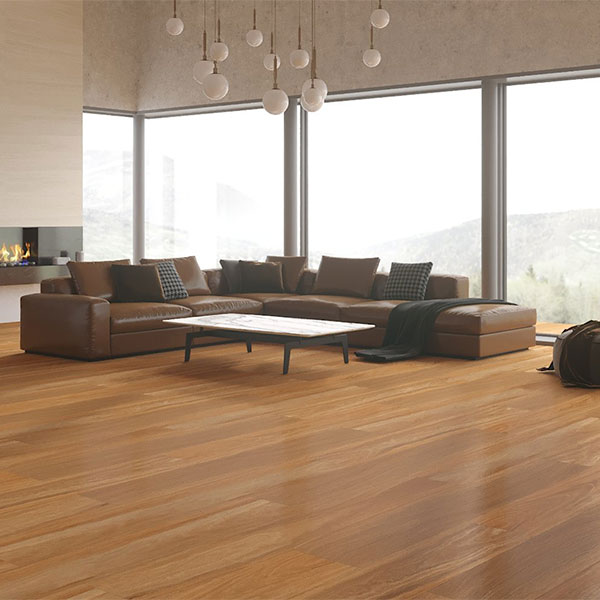 Overview NFD Reaction Loose Lay Vinyl Spotted Gum