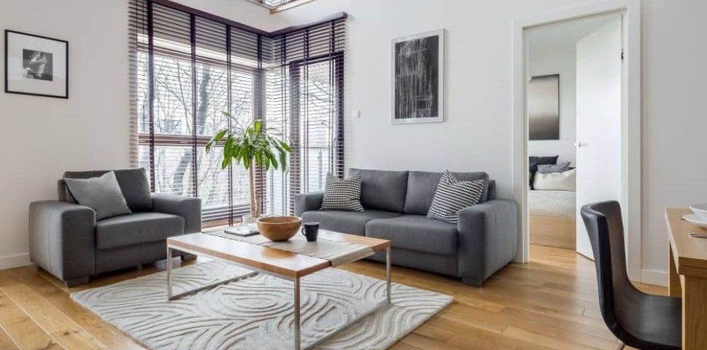 Wooden coffee tables are stylish and easy to keep clean.