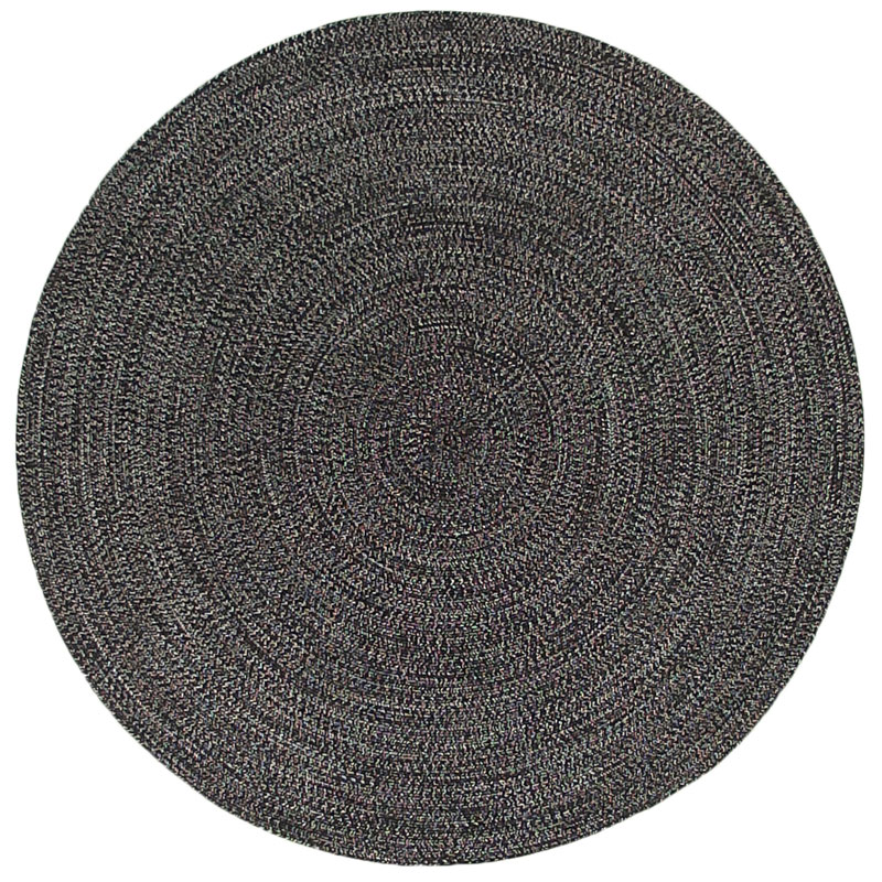 Overview Seasons Stripe Charcoal Round