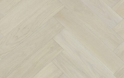 Topdeck Flooring Castle Nuovo Herringbone Engineered Timber Pearl White