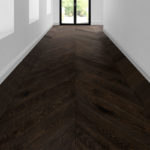 Grand Oak Chevron Collection Engineered Timber Black Opal