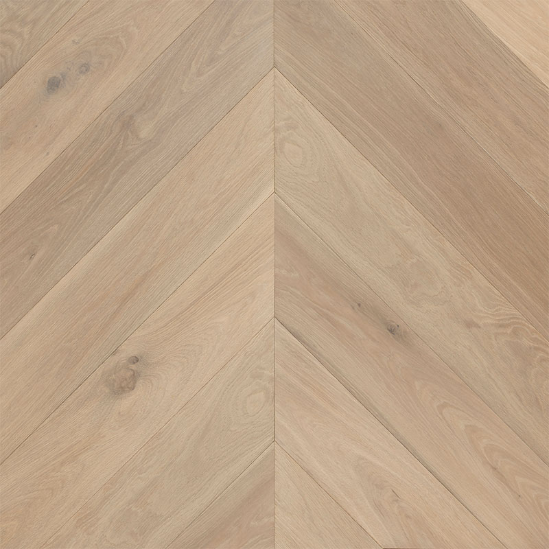 Grand Oak Chevron Collection Engineered Timber Mink Grey - Online Flooring Store