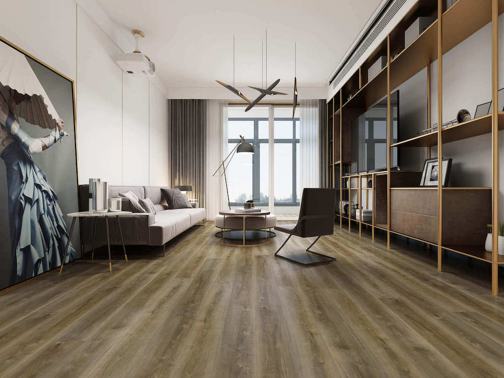 Overview Storm Luxury Hybrid Flooring Loft Oak