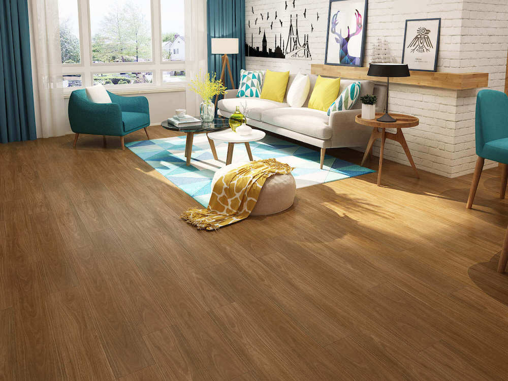 Overview Storm Luxury Hybrid Flooring Spotted Gum