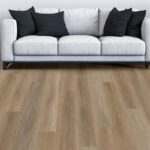 Decoline Natural Hybrid Flooring Hashbrown in Living Room