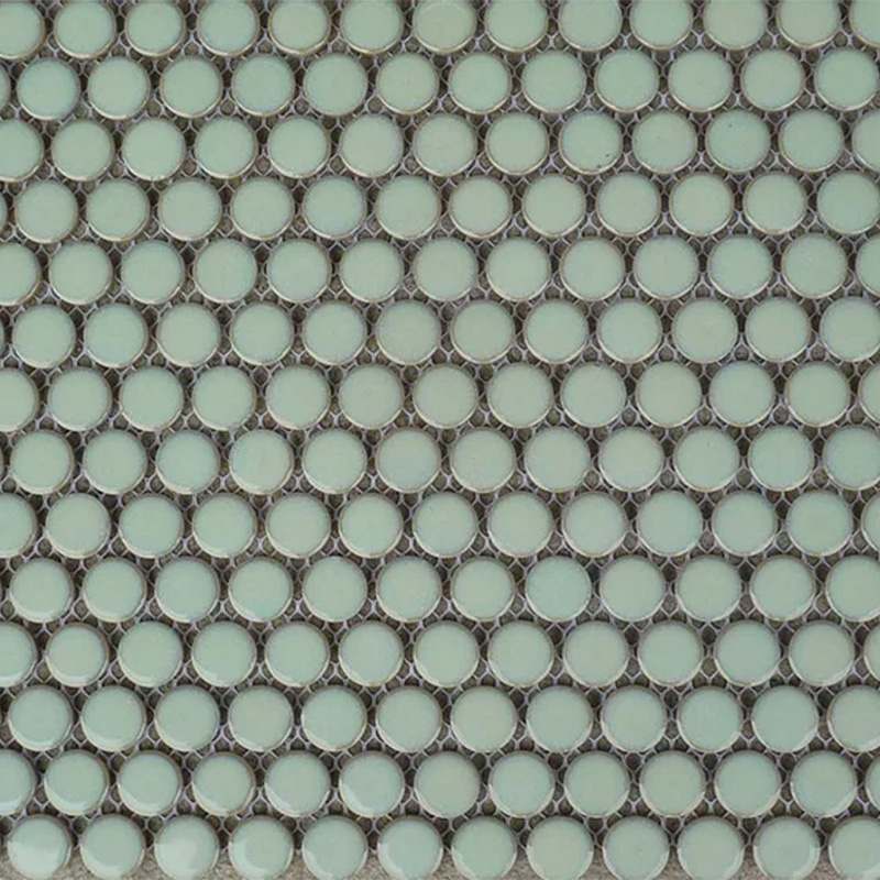 Penny Rounds Tiles Sea Green