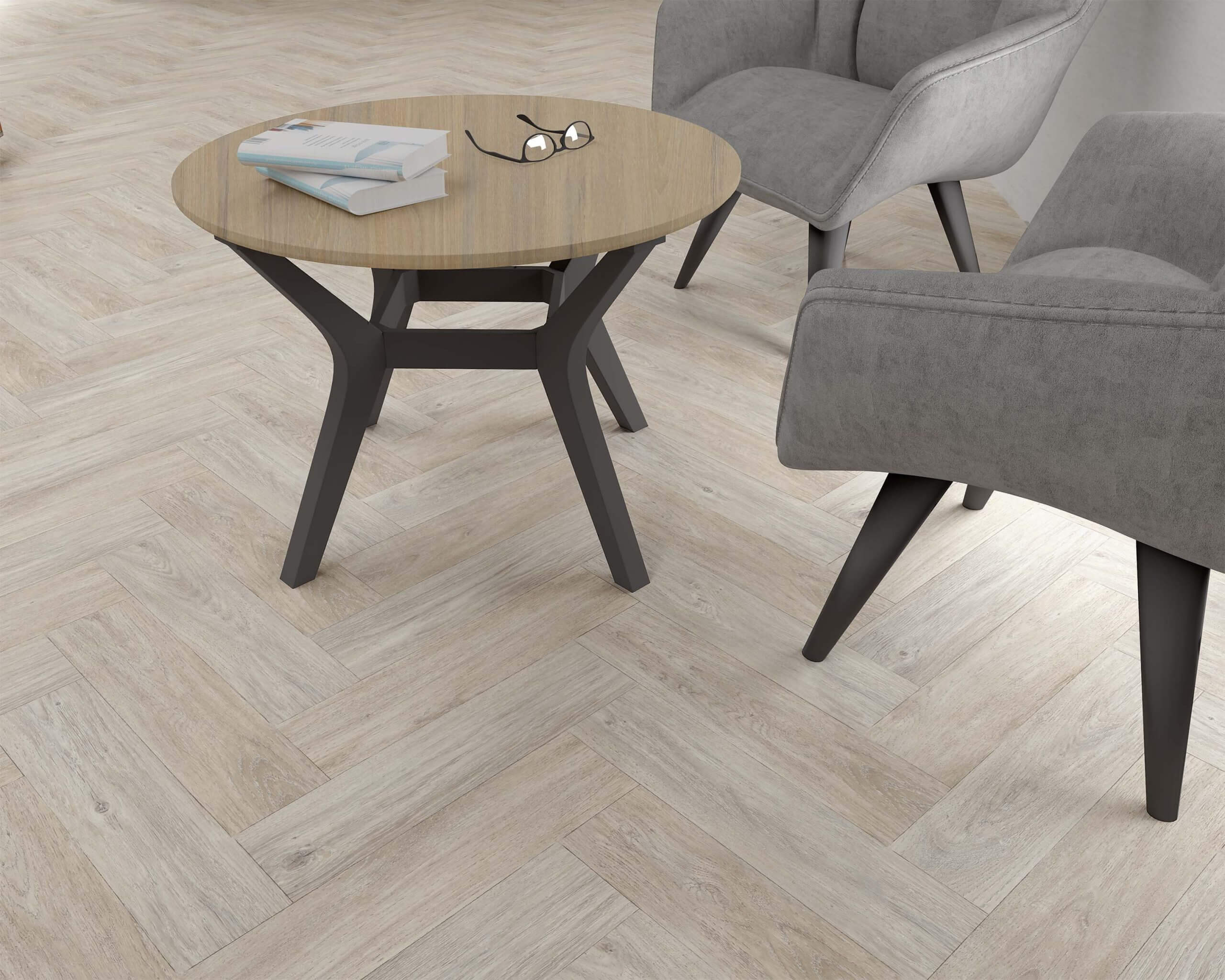 Airstep Masterpieces Laminate Rivau Herringbone