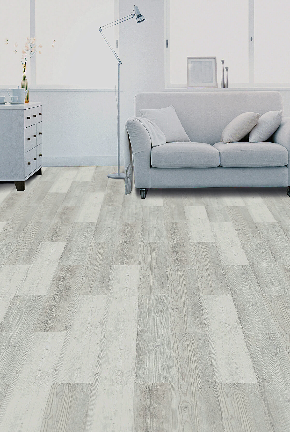 Eco Flooring Systems Ornato Urban Hybrid Seashell White L