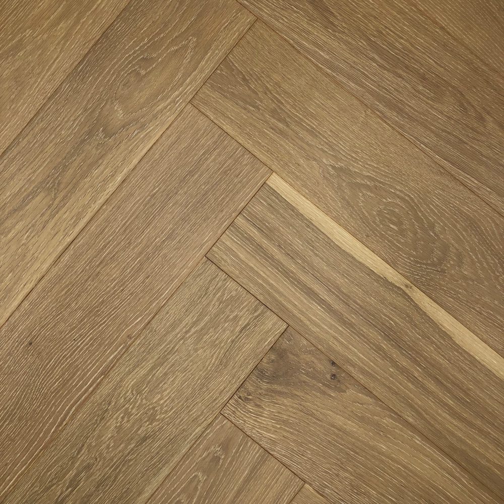 Complete Floors Parquet Herringbone Engineered Timber Mink - Online Flooring Store