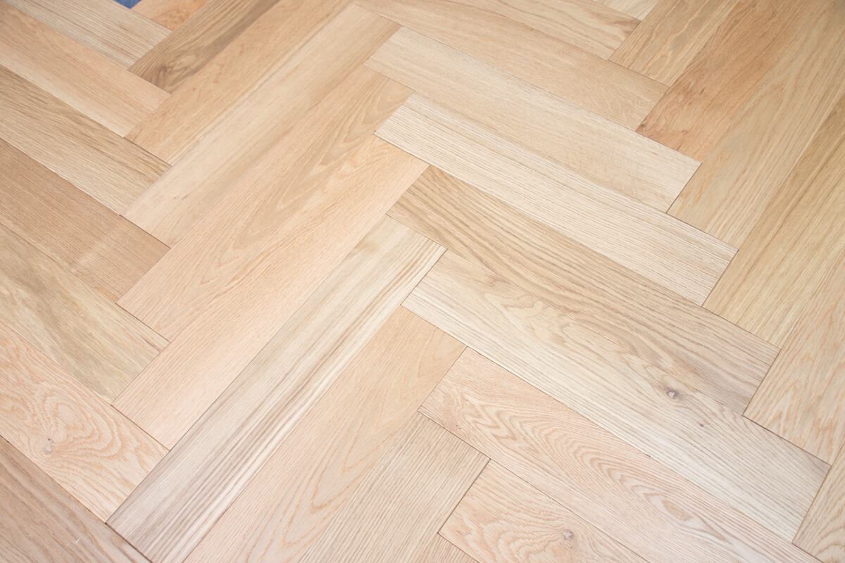 Complete Floors Parquet Herringbone Engineered Timber RAW