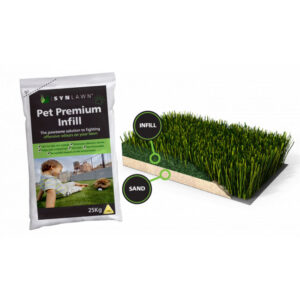 SYNLawn Pet Turf System Synthetic Turf Pet Premium Infill