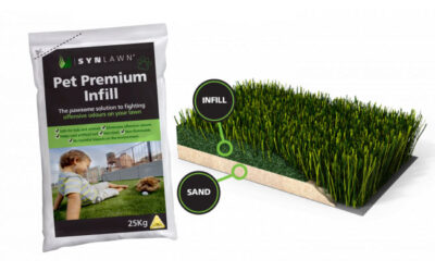 SYNLawn Pet Turf System Synthetic Turf Pet Premium Infill