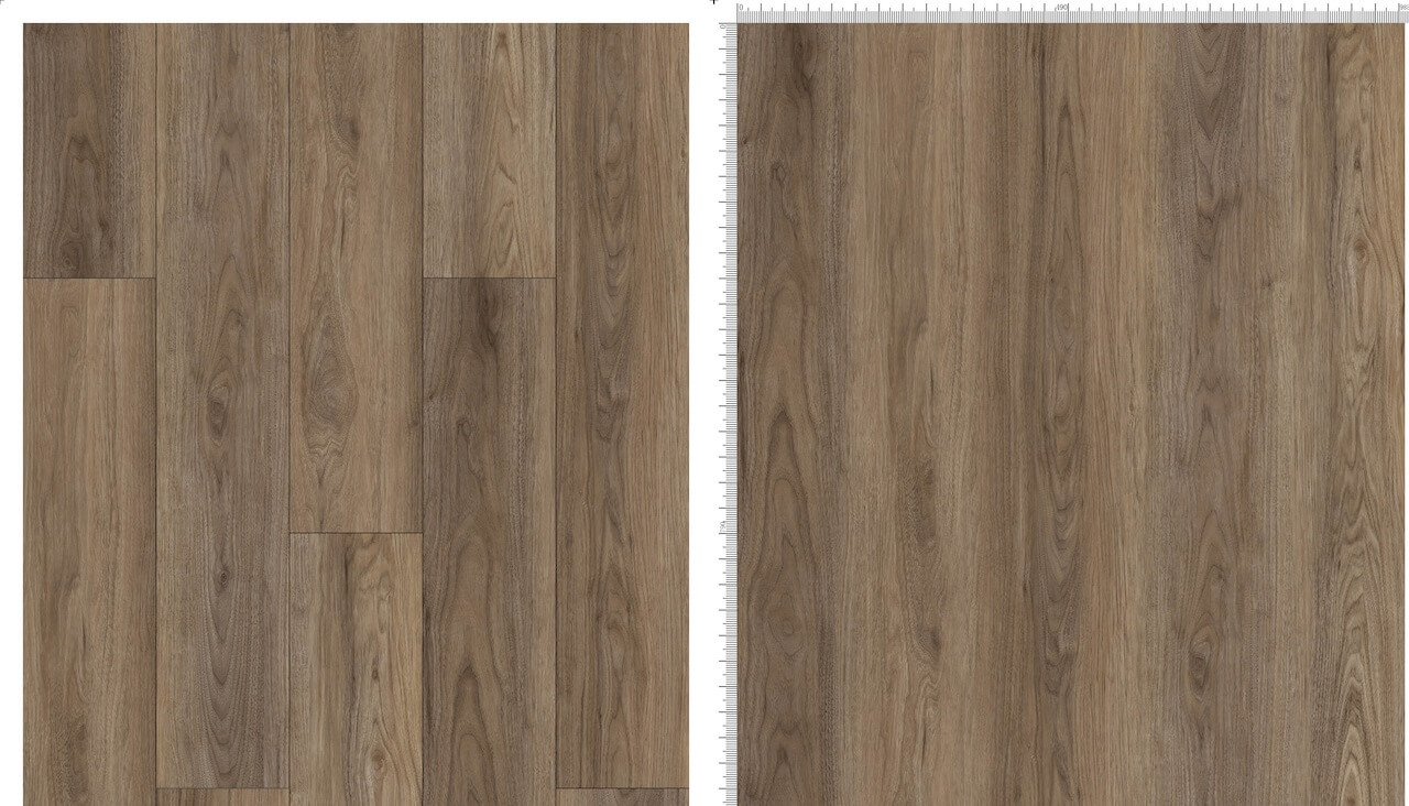 Overview Affordable Flooring SPC Hybrid Caramel Oak