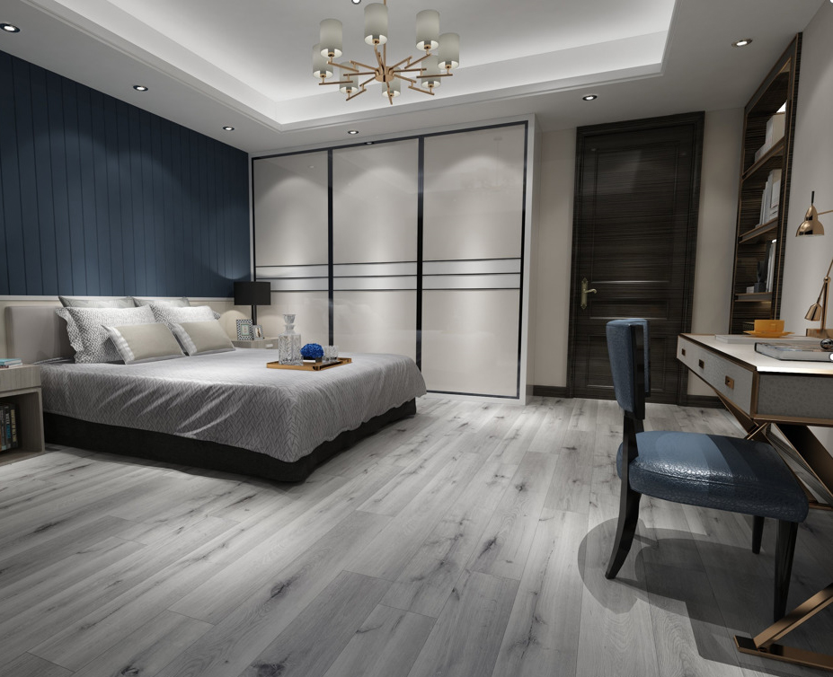 Affordable Flooring SPC Hybrid Dark Grey Oak