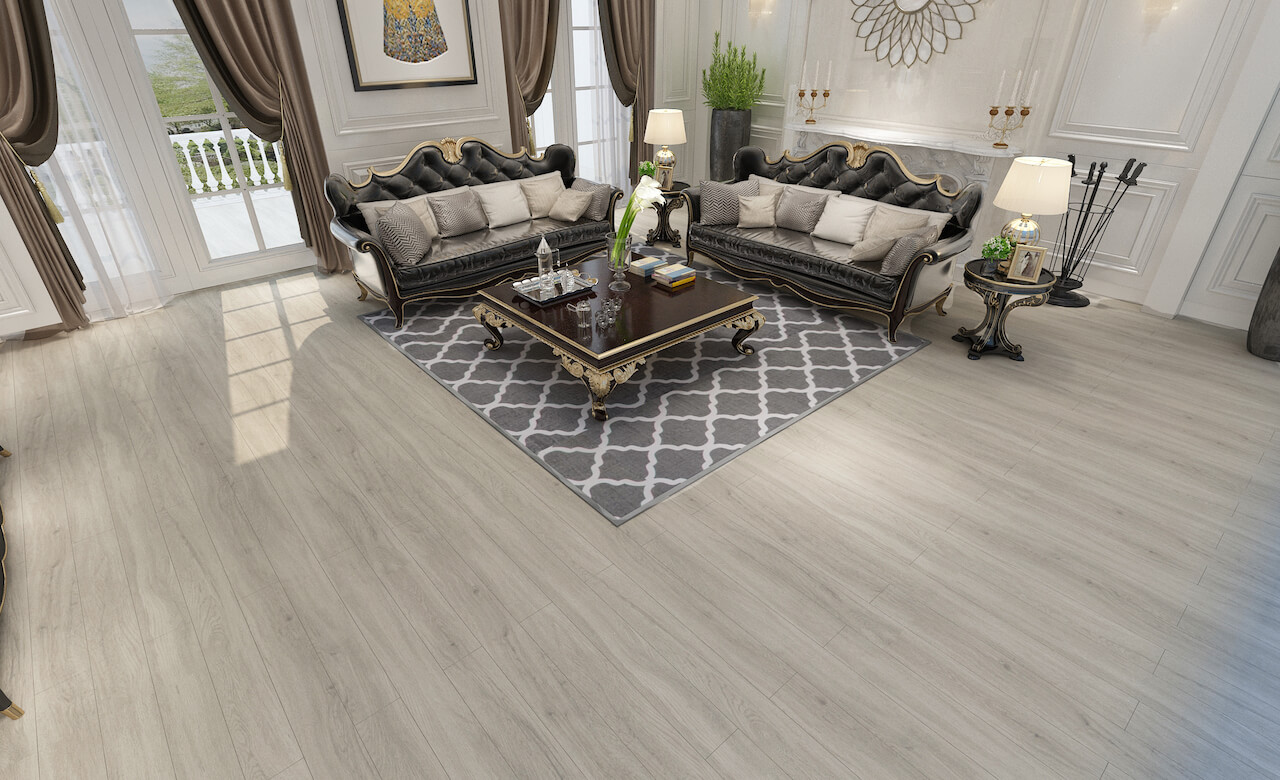 Overview Affordable Flooring SPC Hybrid Pearl Oak