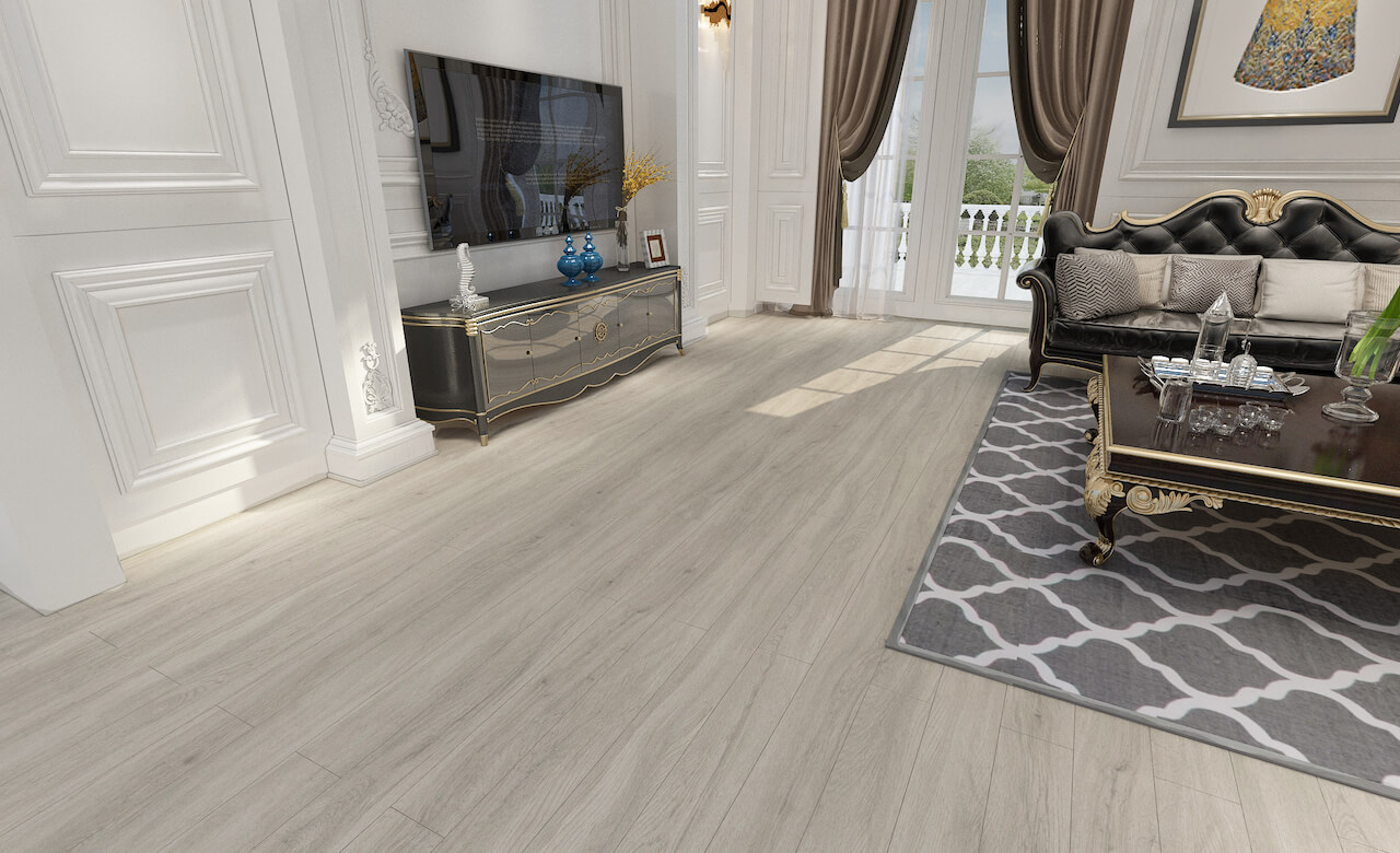 Overview Affordable Flooring SPC Hybrid Pearl Oak