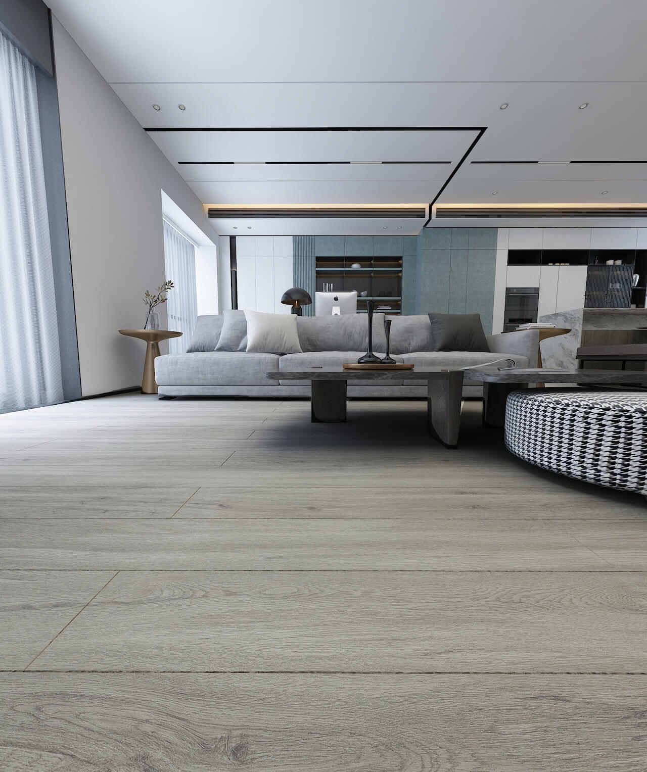 Overview Affordable Flooring SPC Hybrid Pearl Oak