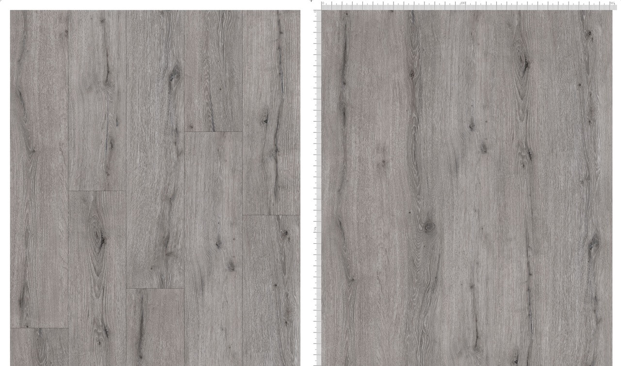 Overview Affordable Flooring SPC Hybrid Smoke Grey Oak