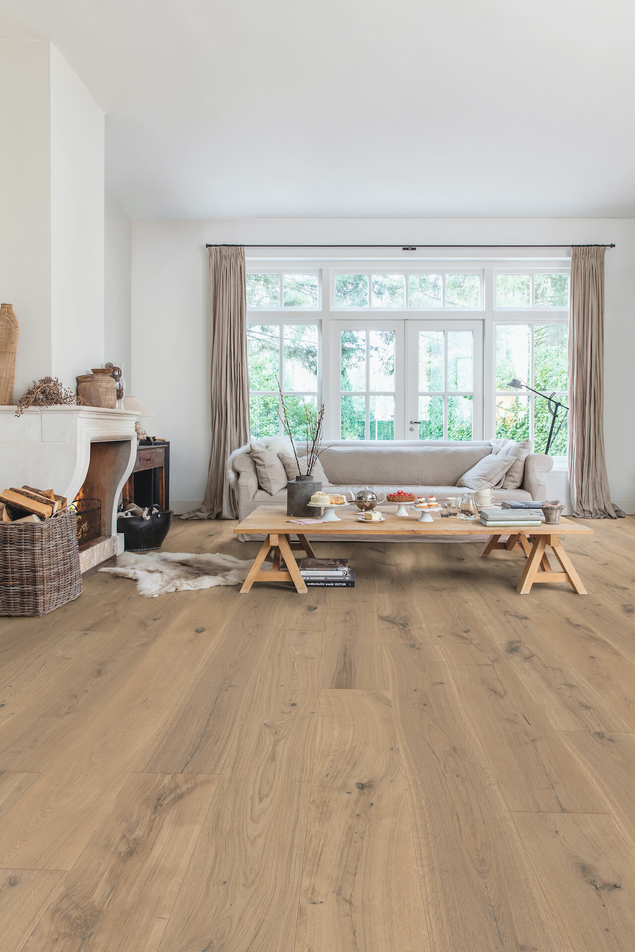 Overview Premium Floors Quick-Step Massimo Engineered Timber Cappuccino Blonde Oak Extra Matt